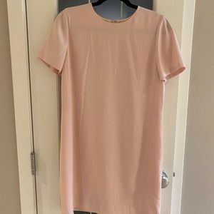 Babaton Patricio Blush Shift Dress size 10